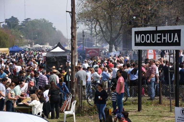 Exitosa 1º Fiesta Zonal del Asado Criollo de Moquehuá Bragado TV