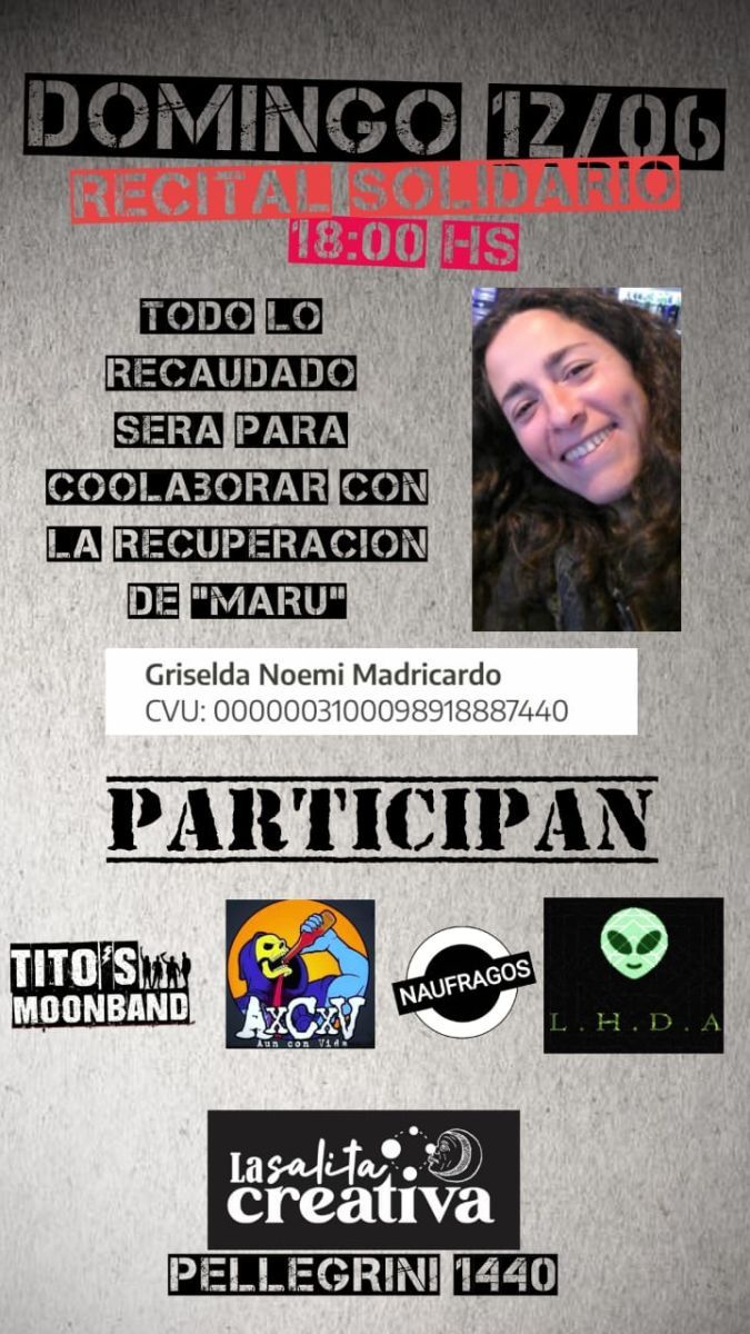 Organizan recital solidario