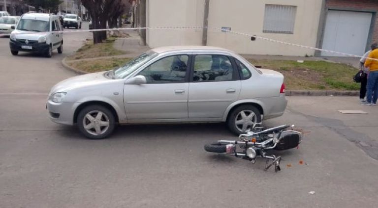 El segundo accidente del día: choque en Avellaneda y Maroni