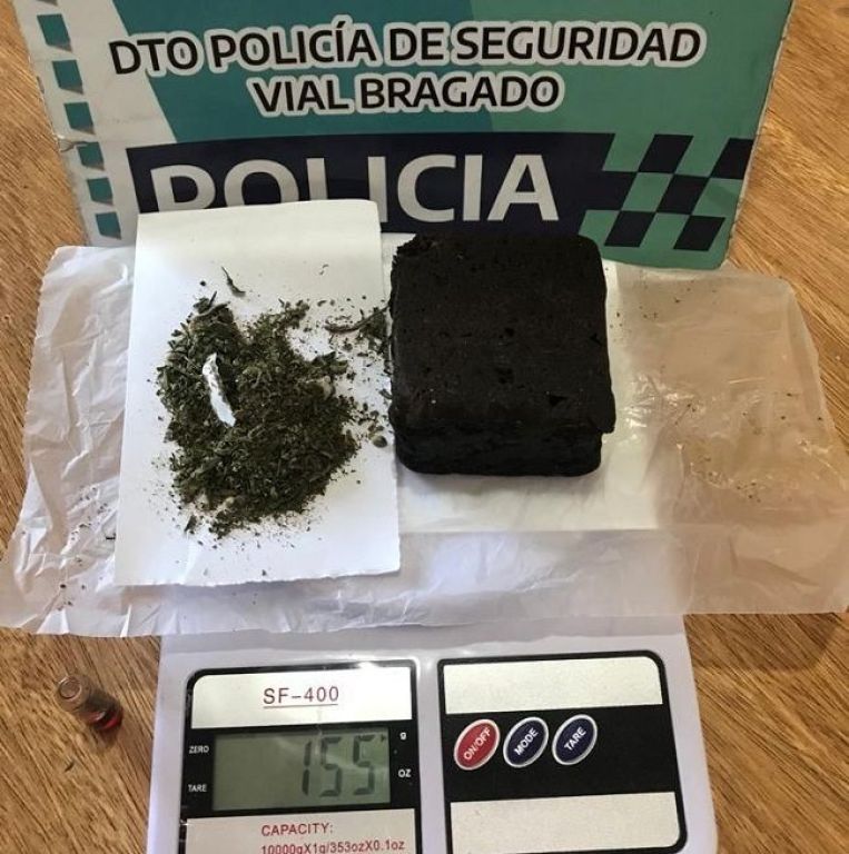 Ruta 5: tres aprehendidos por tenencia de droga