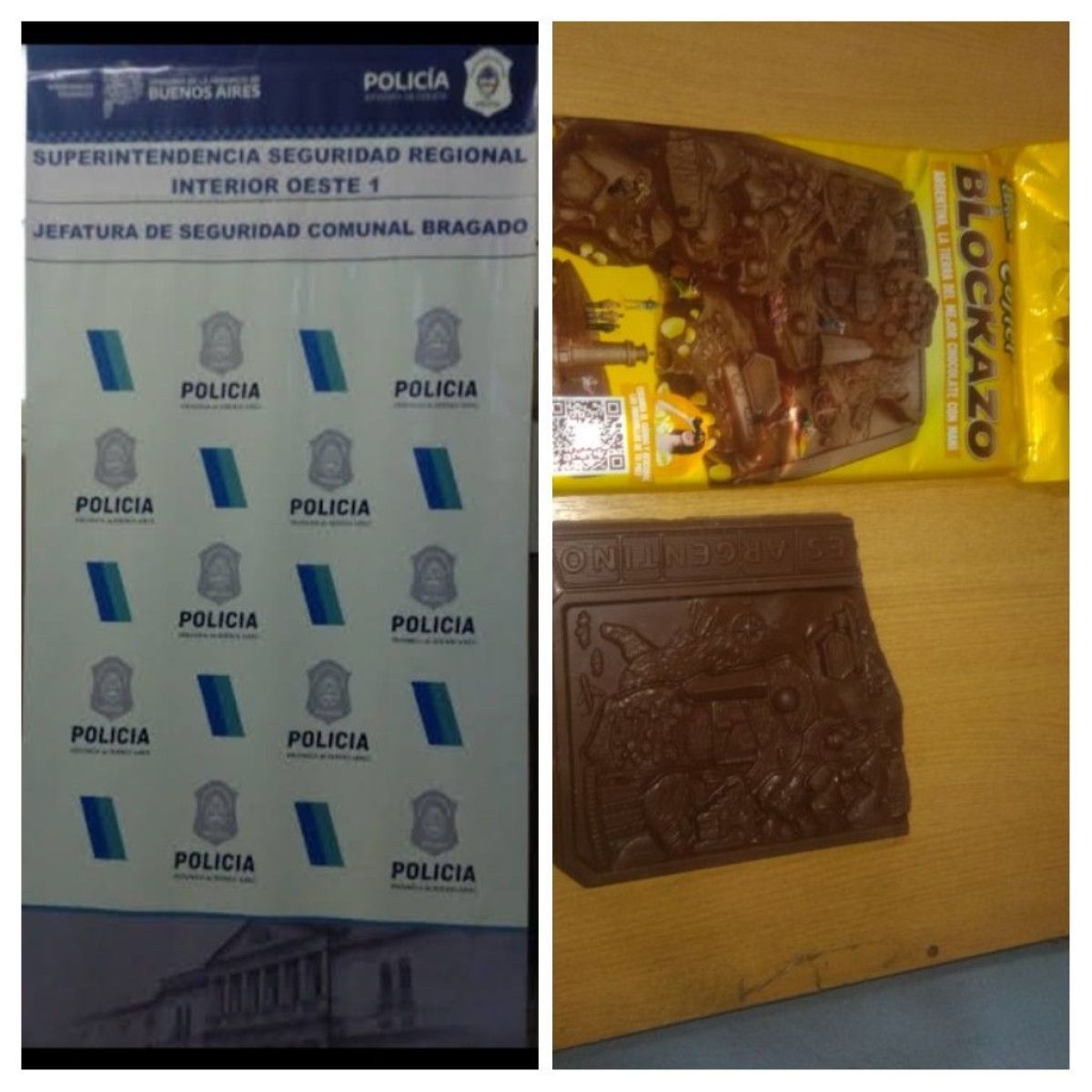Aprehendidos por sustraer golosinas de un kiosco