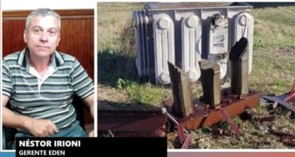 Robaron un transformador en 12 de Octubre y Gelsomino