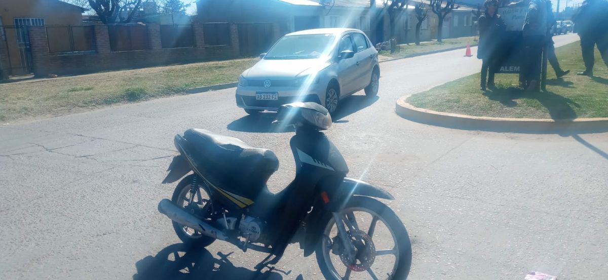 Otro accidente...esta vez en Alem y Hnos Islas