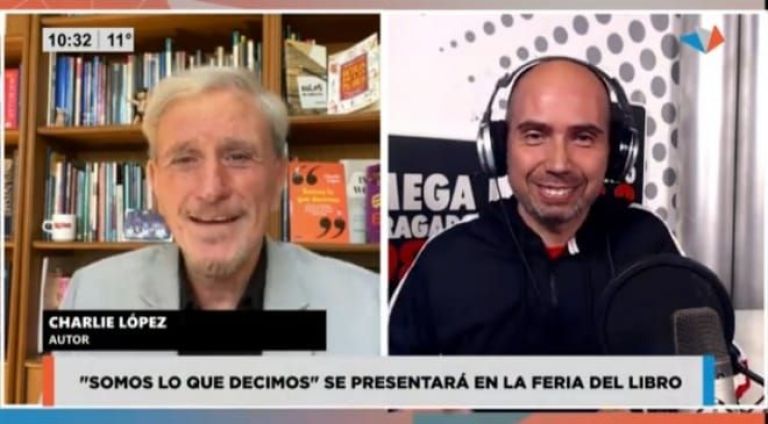 Charlie Lopez estará en la Feria del Libro en Bragado