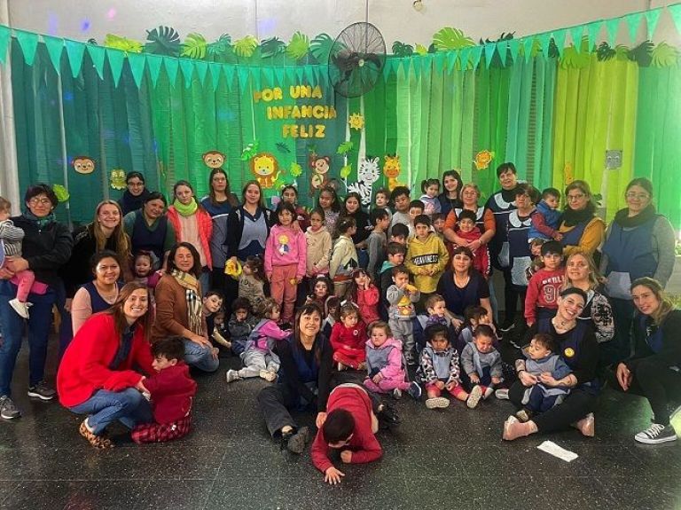 Las instituciones de Niñez y un festejo muy especial
