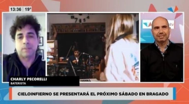 La banda rock-pop Cieloinfierno llega a Bragado
