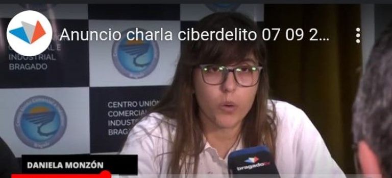 Este jueves charla sobre ciber delitos en el CUCI