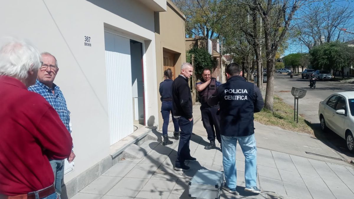 Robo con mucho desorden en una vivienda