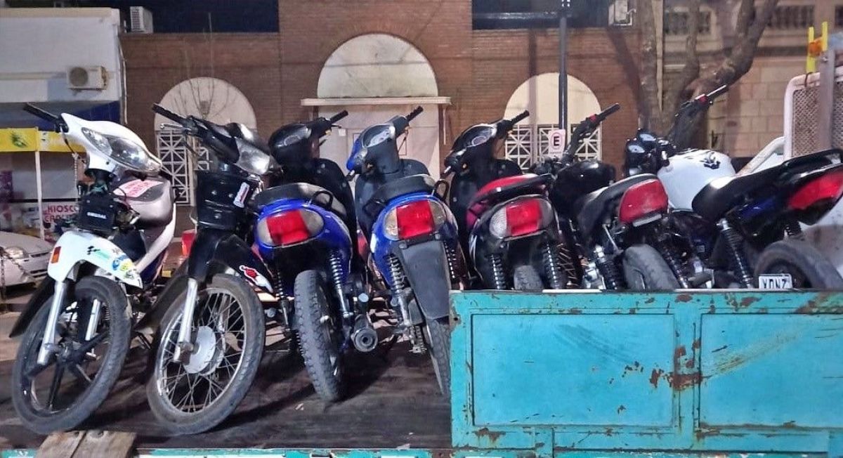 Siguen los operativos de seguridad vial para el secuestro de motos