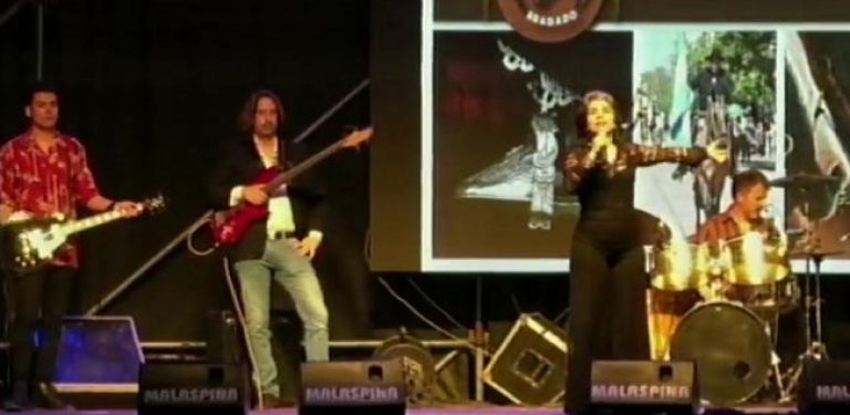 Sonia Vega y una noche más que especial