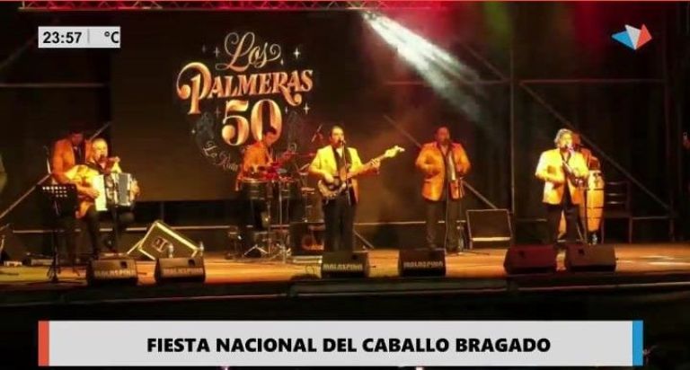 Una multitud para escuchar y bailar al ritmo de Los Palmeras