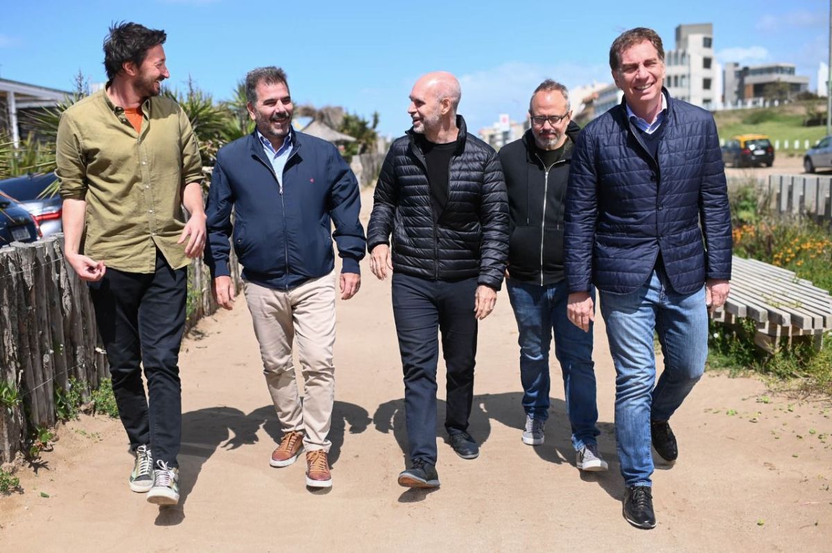 Santilli junto a Larreta y Ritondo: "El año que viene le voy a ganar a Kicillof":