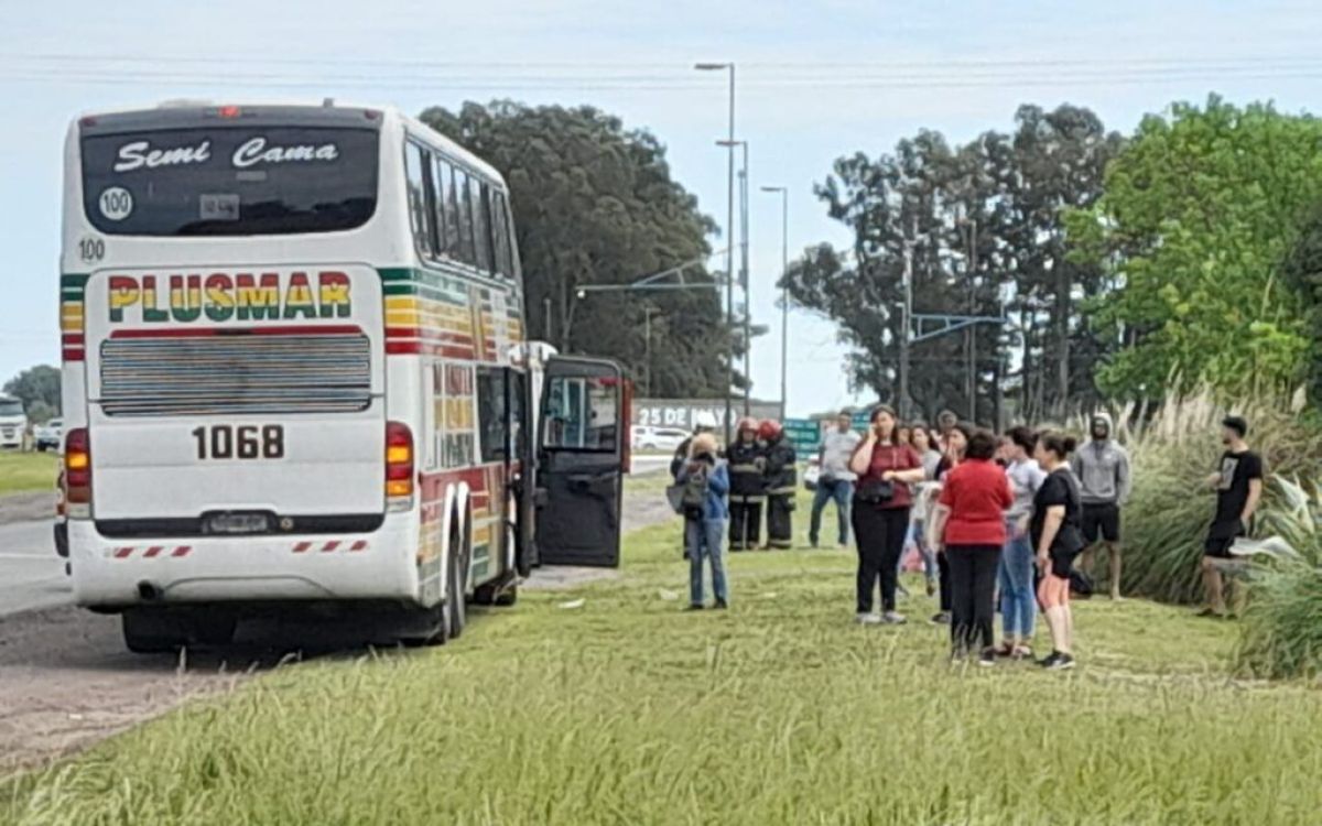 Tragedia en la ruta 46: falleció un menor tras ser embestido por un colectivo