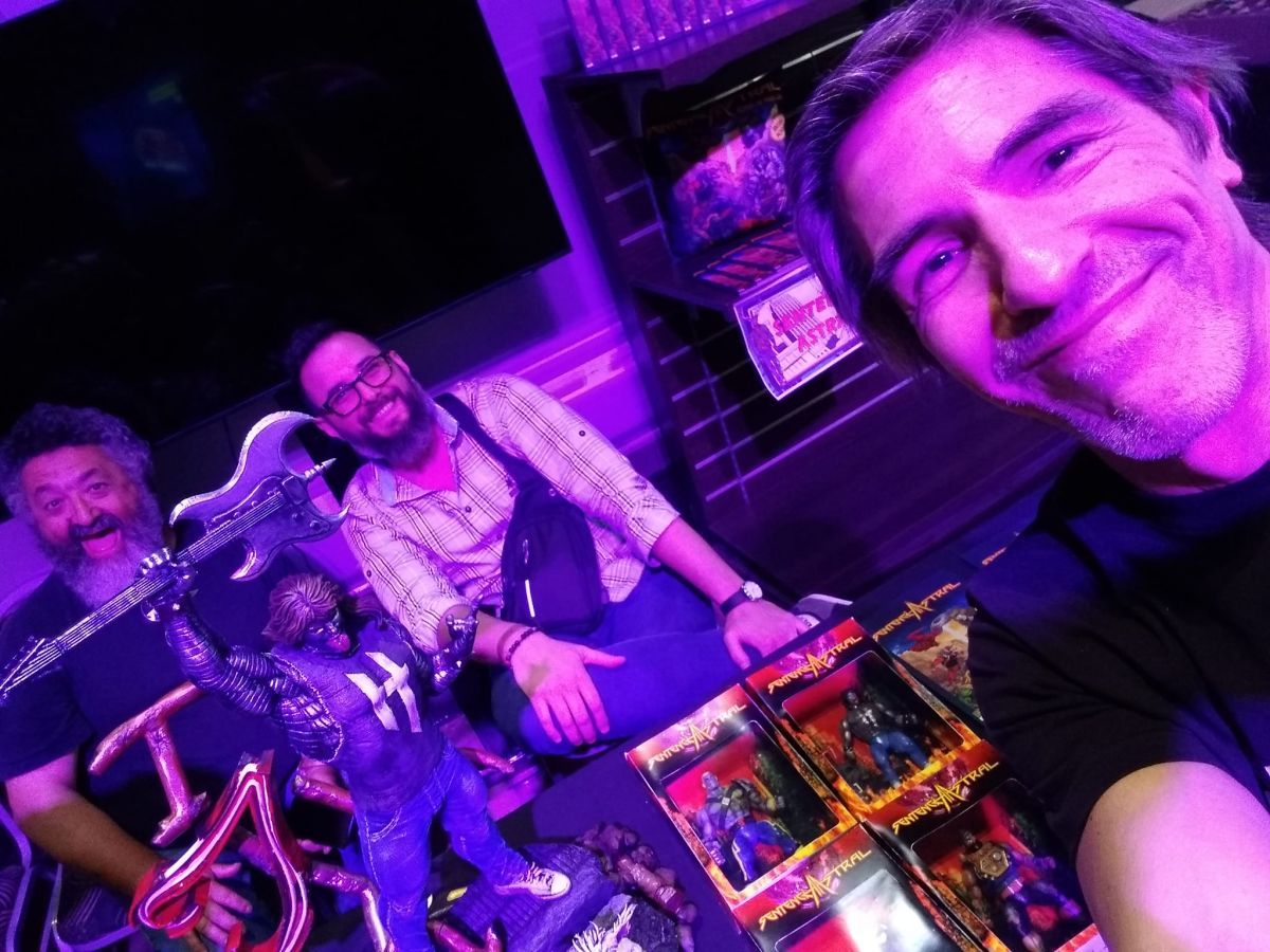 Marcelo Sosa presentó “Sentencia Astral” en la “Comic-Con”