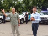 Entrega de 14 patrulleros: ningún concejal de la oposición se hizo presente