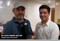 Cobertura de Bragado TV sobre cómo viven los hinchas argentinos en Qatar