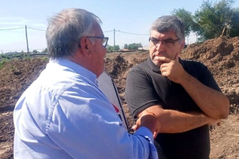 Culminó la obra del colector cloacal de la calle Ferroviarios Argentinos