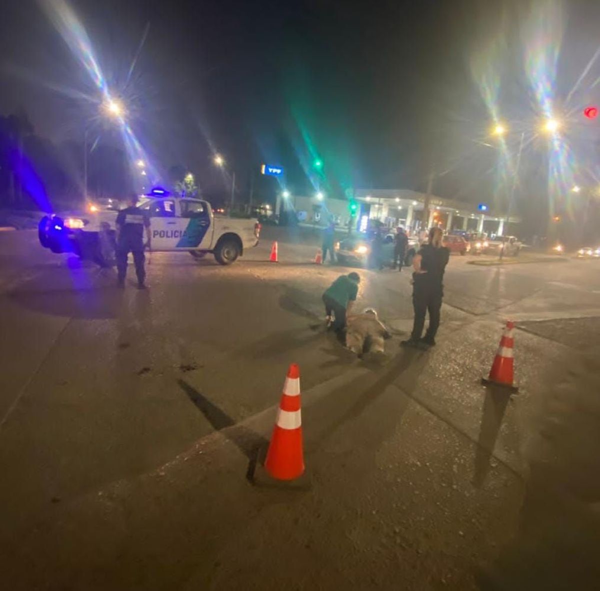 Motociclista herido tras un choque: sus allegados se llevaron el vehículo rápidamente