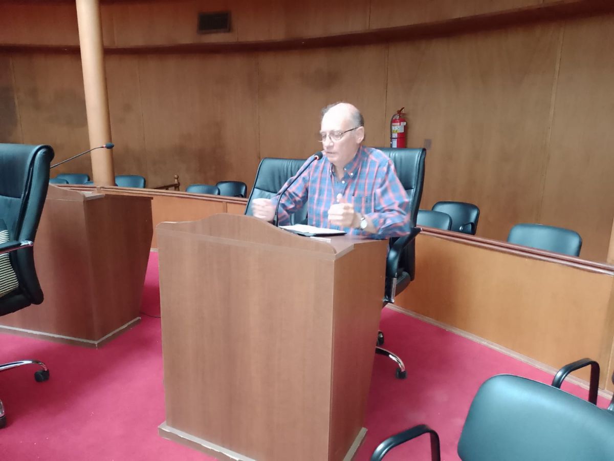 Fabio Bollini respondió dudas en el Concejo Deliberante sobre el Presupuesto