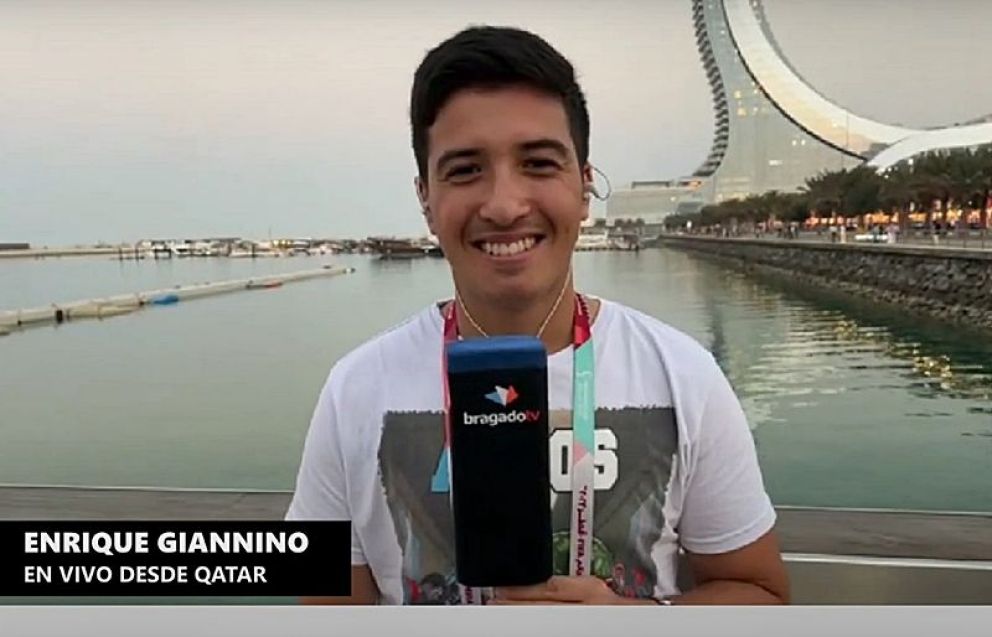 Cobertura de Giannino sobre cómo se palpita la final del Mundial en Qatar