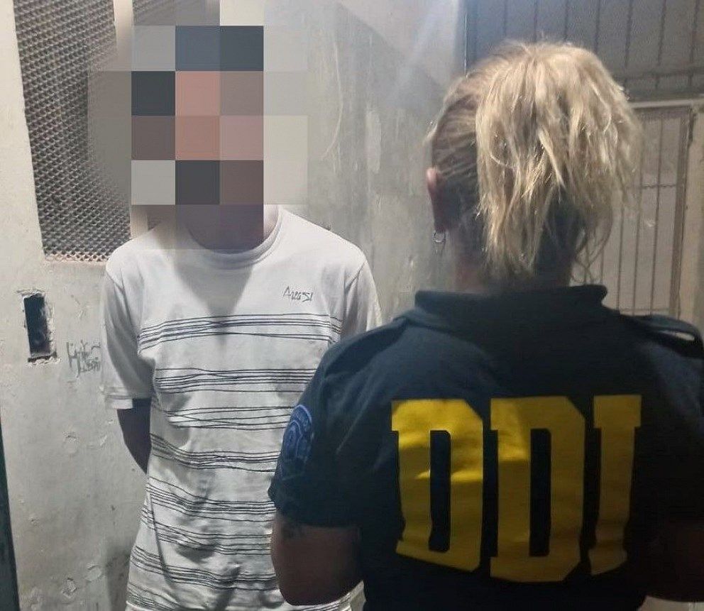 Detuvieron a un delincuente que arrebató pertenencias a un hombre mayor