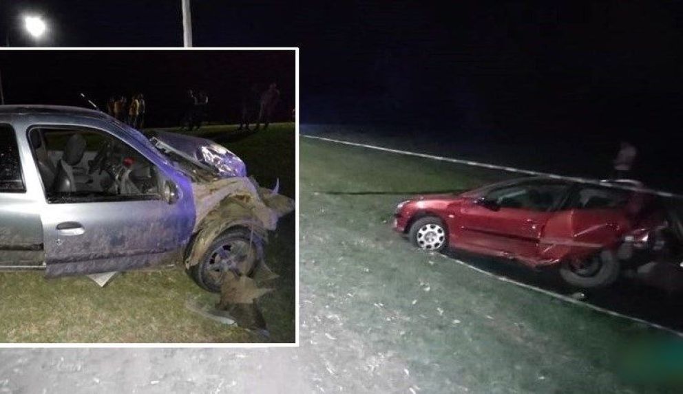 Varios heridos y dos autos dañados por un choque en la laguna: un conductor alcoholizado