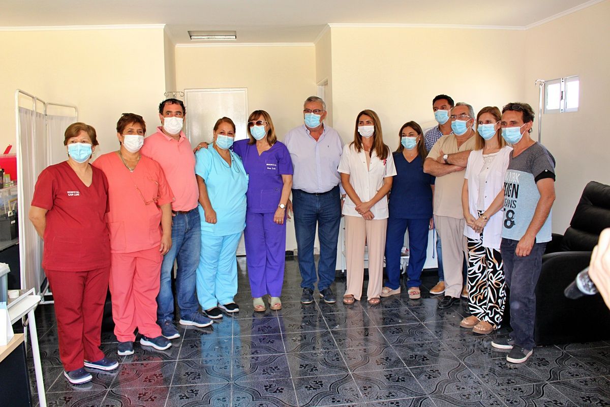 Inauguraron la nueva sala para tratamientos oncológicos del Hospital