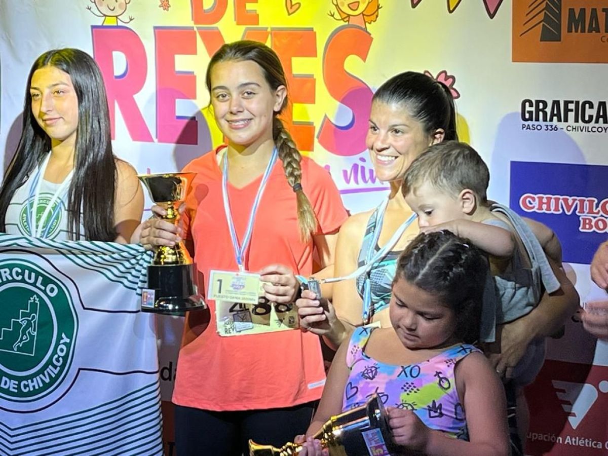 Bragadense fue primera en la Maratón de Reyes de Chivilcoy
