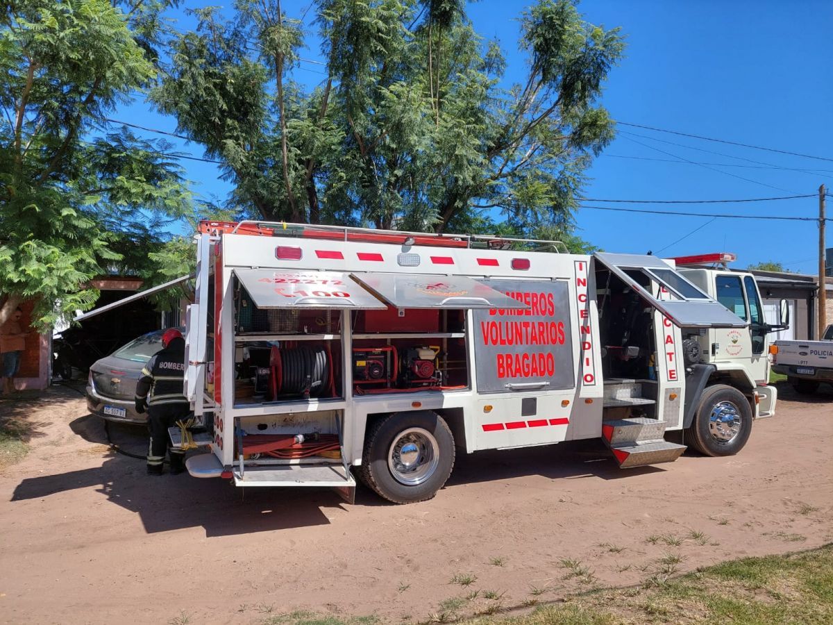 Se incendió un cielorraso en el Barrio 26 de Septiembre