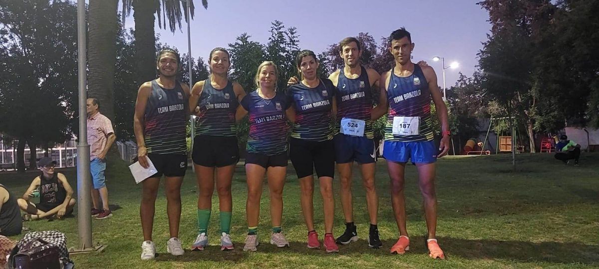 El Team Bárzola participó en la “Maratón Nocturna Pehuajó”