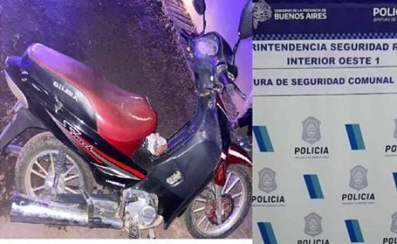 Un llamado al 911 permitió esclarecer el robo de una moto
