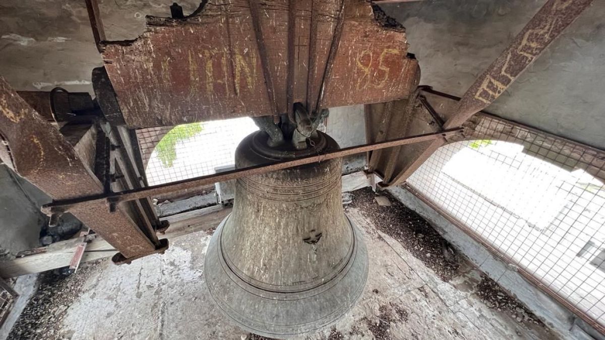 Viaje al interior de las torres de la Parroquia Santa Rosa de Lima