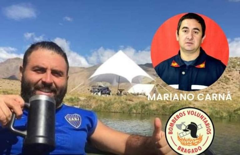 Bombero bragadense asistió a un accidentado durante sus vacaciones: reconocimiento de sus compañeros