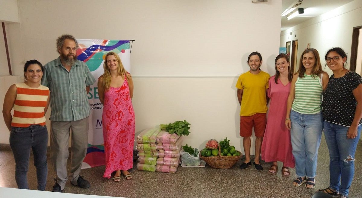 La Municipalidad recibió donaciones de alimentos agroecológicos