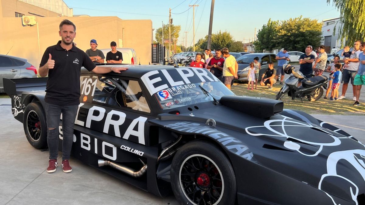 Kevin Candela presentó su nueva "Pantera negra" para el Turismo Carretera