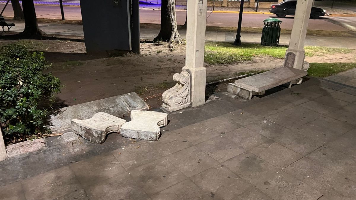 Preocupación por nuevos daños en la plaza 25 de Mayo