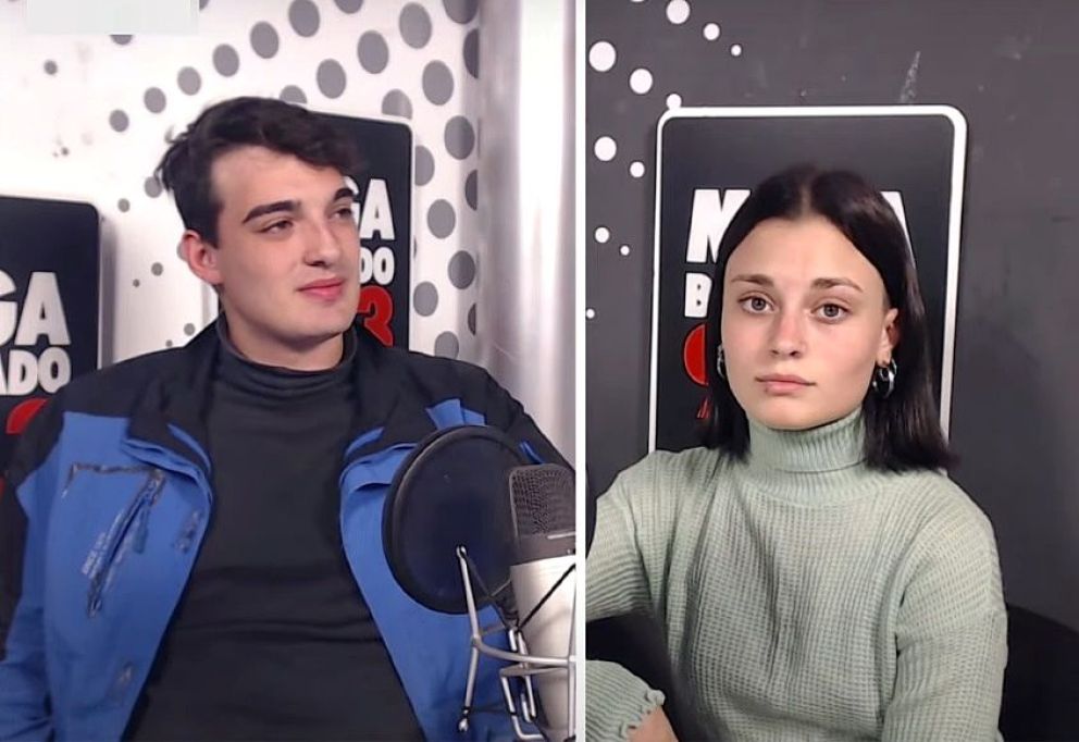 Colecta de útiles escolares del grupo de jóvenes que acompaña al "Chapu" Fernández 