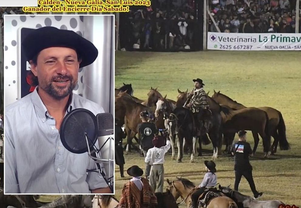 Mauricio Bagattín: ganador del Festival Nacional del Caldén, en San Luis