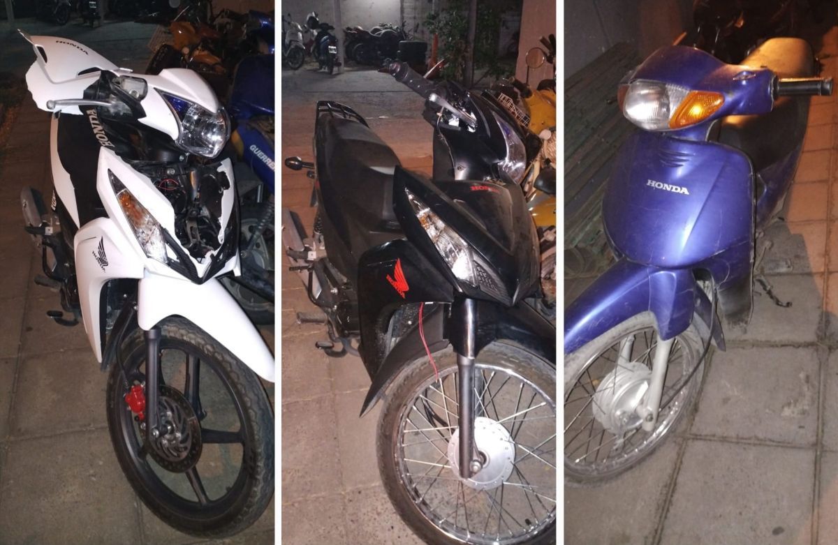 Otra vez aprehendieron a bragadenses robando motos en Alberti