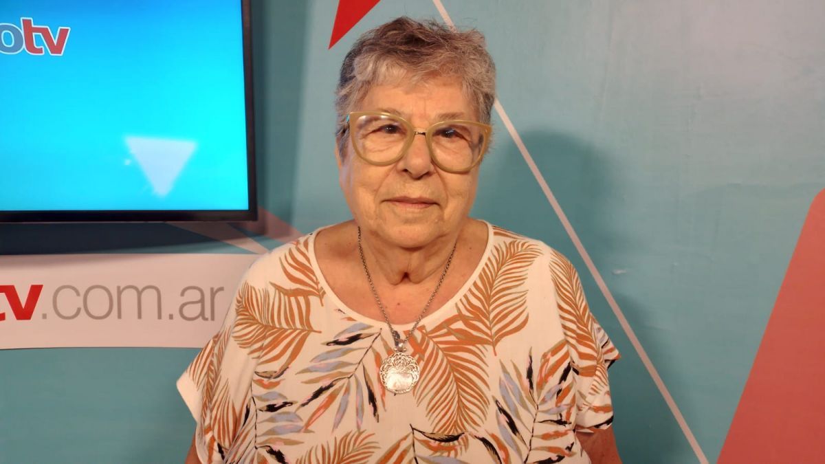 Sonnia Barenghi: "El trabajo para mí siempre fue una alegría"