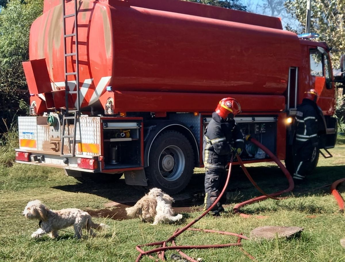 Investigan si el incendio en La Limpia fue intencional