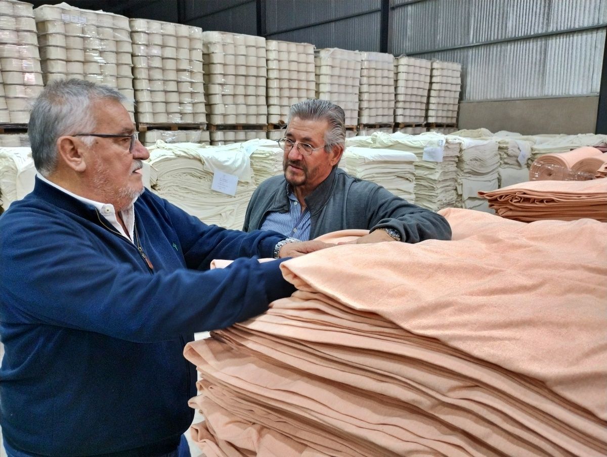 El Intendente recorrió la nueva planta de Le Utthe junto a "Cala" Bielsa