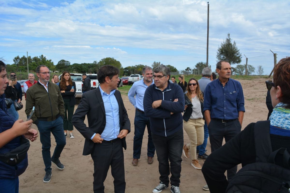 Duretti acompañó a Kicillof en la inauguración del Complejo Ambiental Municipal de Pehuajó 