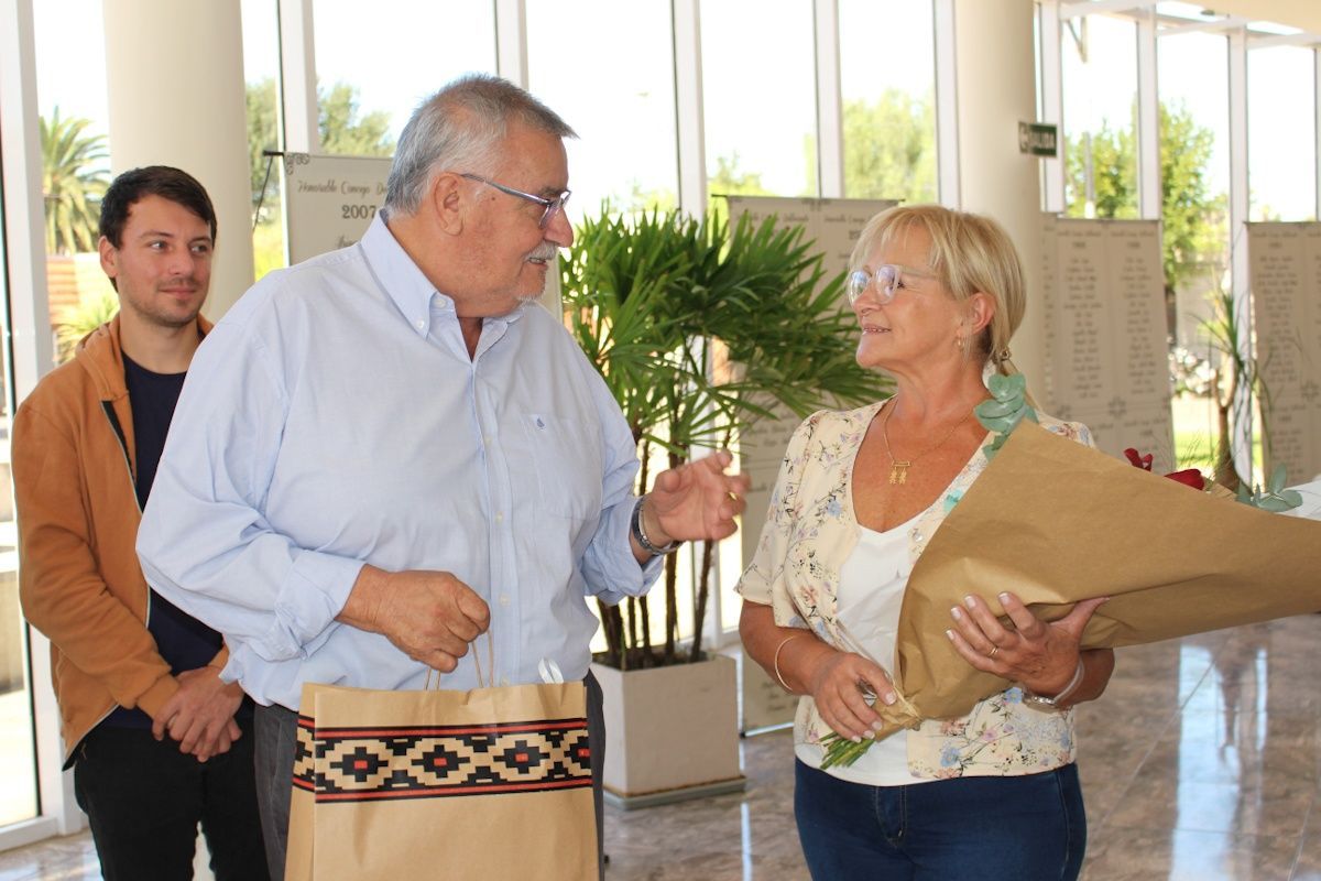 Despedida a Elsa Fernández en su último día de trabajo en el Concejo Deliberante