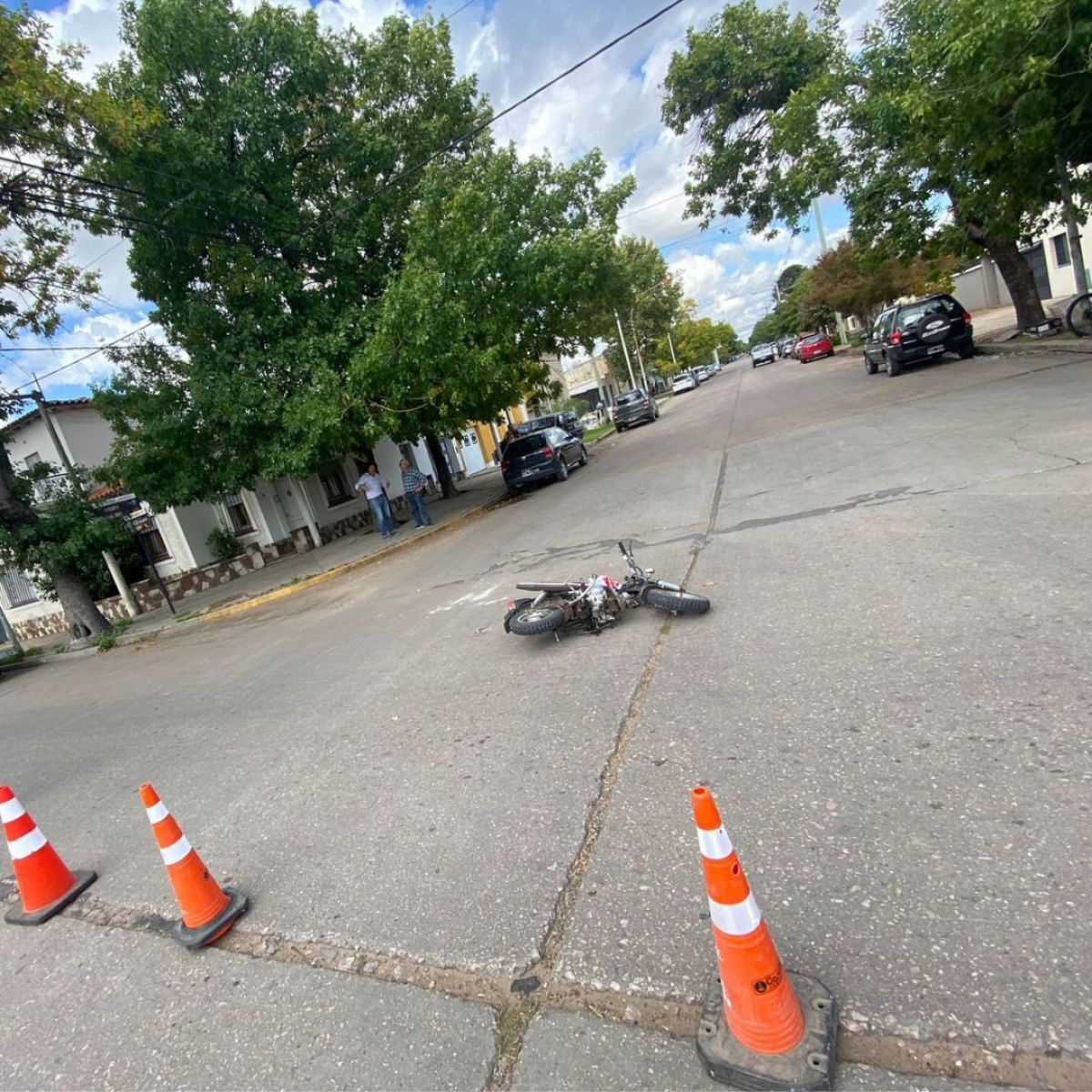 Accidente de tránsito: Una mujer resultó herida 