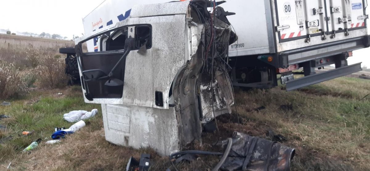 Falleció otro de los camioneros que protagonizó el triple choque