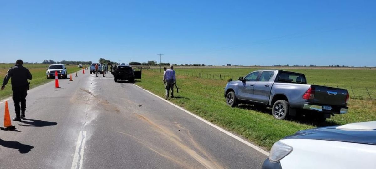Choque múltiple en la Ruta Nacional 188