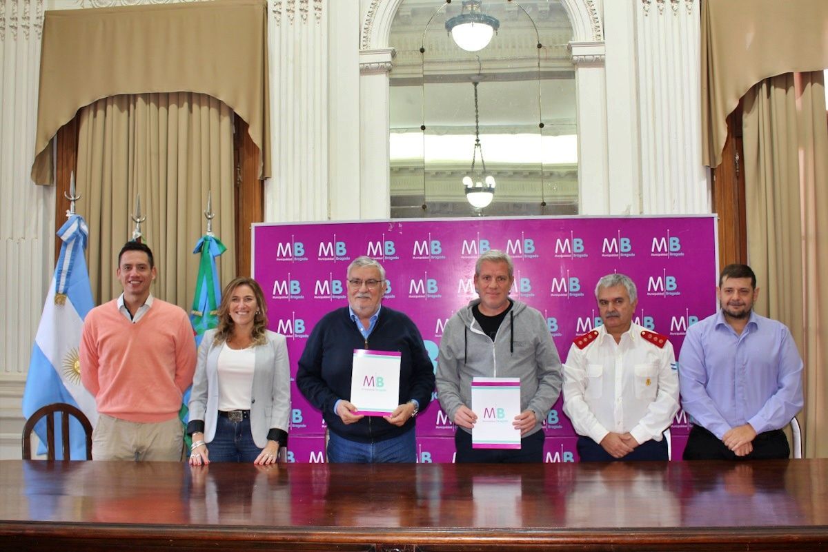 El Municipio cederá terrenos a Bomberos Voluntarios para un Centro de Entrenamiento Regional