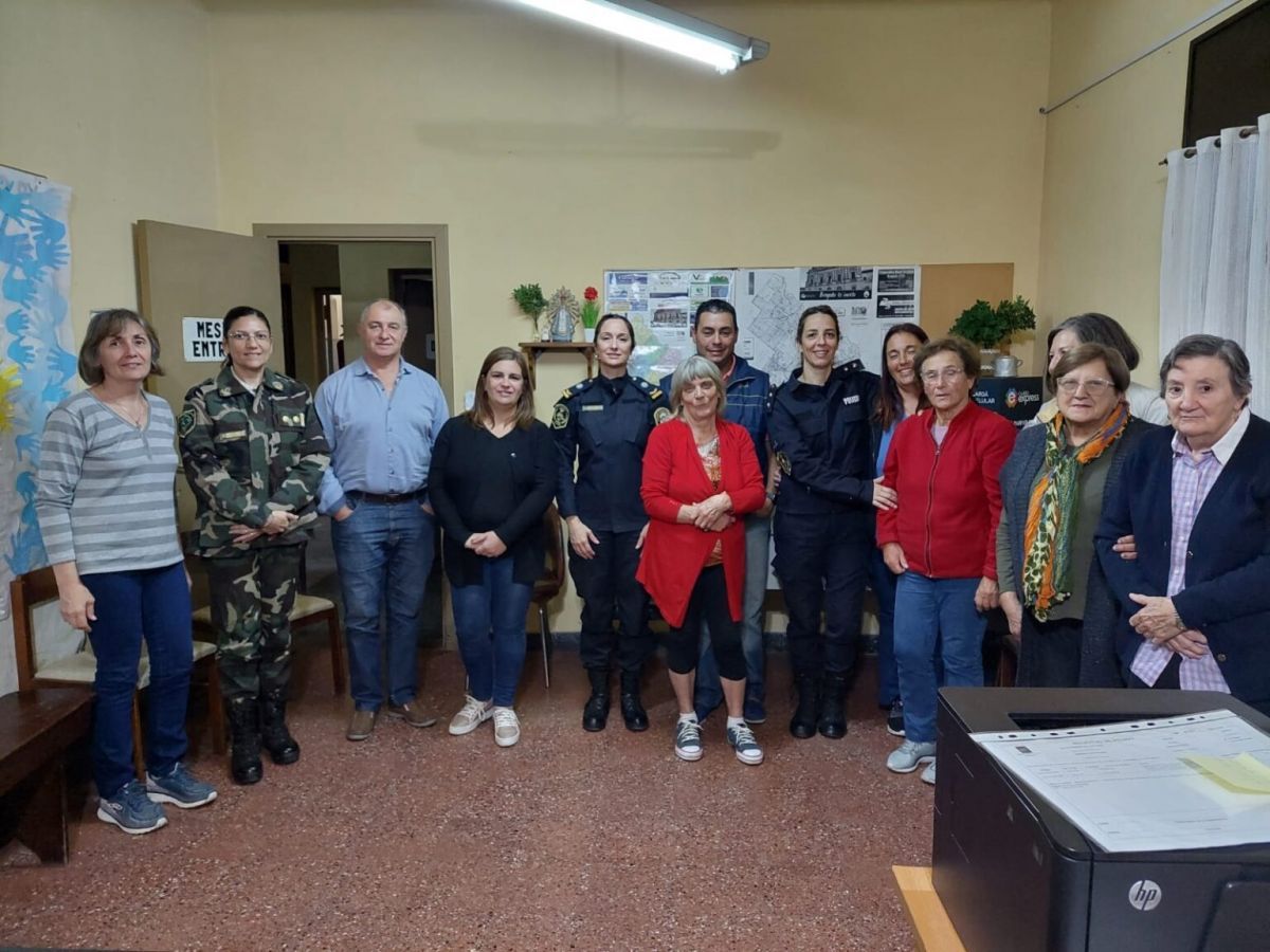 Se realizó en Comodoro Py una reunión de seguridad con los vecinos 