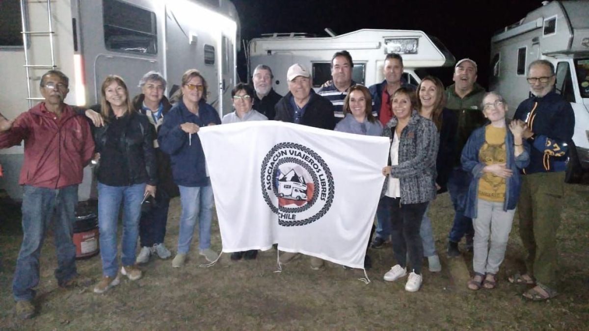 Rodanteros chilenos estuvieron en Bragado acampando
